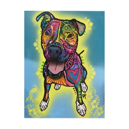 Dean Russo 'Dog Pop Pitt Bull' Canvas Art,18x24